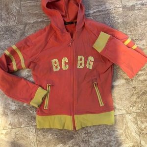 Bcbg vintage zip up hoodie
